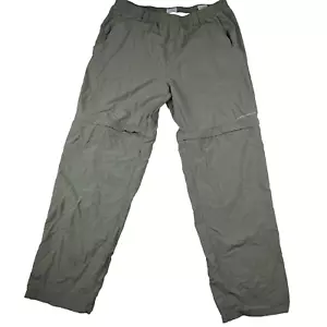 Columbia PFG Omni-Shade Convertible Men's Size Large Olive Pants - Picture 1 of 13