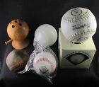 Lot vintage baseball softball Field Dreams verre bois officiel ASA 5 pièces États-Unis