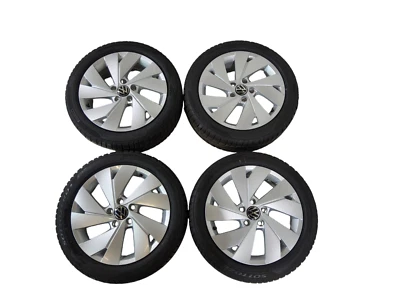 Original VW Belmont Golf 8 Winter Felgen Reifen 205 50 17 Zoll Pirelli - Bild 1 von 4