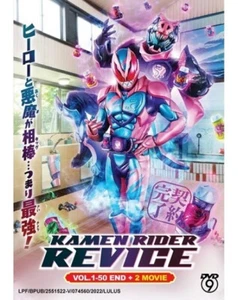 KAMEN RIDER REVICE VOL.1-50 END + 2 MOVIE DVD ENG SUB REGION ALL SHIP FROM USA - Picture 1 of 2