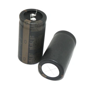 2X 10000UF 75V Electrolytic Capacitors 75V10000UF NICHICON 30X60mm - Picture 1 of 4