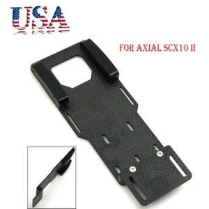 Carbon Fiber Battery Mounting Plate Fr 1/10 Axial SCX10 II AX90046 RC Crawler-US - Picture 1 of 8