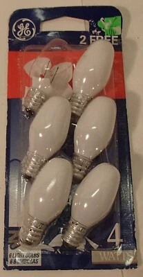 GE Nightlight Light Bulbs 5-pack 4 watt Candelabra Base 90074 - Image 1 of 2