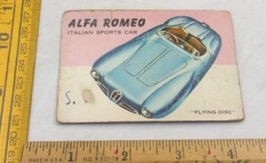 Scheda Alfa Romeo Auto Sportiva Italiana Mondo su Ruote anni 50 #59 - Foto 1 di 2