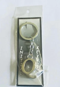 Alphabet Initial Letter Q Glitz Crystal Silver Chain Keyring Birthday Gift - Picture 1 of 1