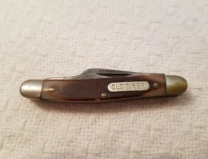 Schrade 108OT/108OTW Old Timer Folding Pocket Knife 3 Blade - Picture 1 of 5