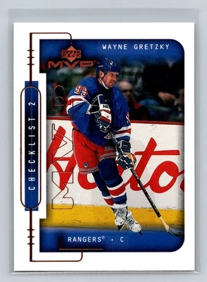 1999 Upper Deck MVP #220 Wayne Gretzky    CL New York Rangers - Image 1 of 2