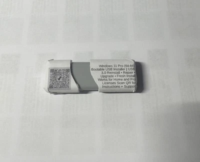 Windows 11 Arrancable PNY USB 3.0 32GB | Instalar, Reparar, Actualizar | No Necesita Llave Foto 1 de 4