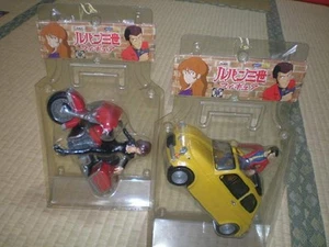 LUPIN III THE 3rd Figure Vehicle Fiat 500 Fujiko Mine Harley Davidson Miyazaki - Bild 1 von 4