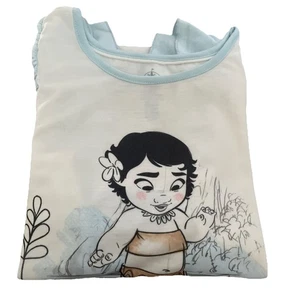 NEW Disney’s Animators’ Collection Girls Moana & Friends Pajama Set Sz 9/10 - Picture 1 of 6