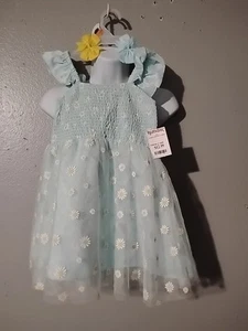 Between Daisy Dress Size 5 Add 2 Hair Bows - Picture 1 of 9