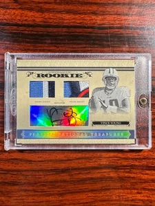 Vince Young 2006 National Treasures Game Used Prime Rookie Patch Auto /99 Titans - Picture 1 of 2