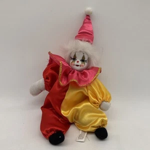 Vintage Artmark Clown/Harlequin Porcelain Face! - Picture 1 of 11