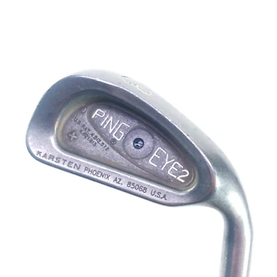 Vintage Ping Eye 2 + Black Dot 3 Iron Rifle Lite Steel Shaft 39" Right Hand - Image 1 of 4