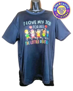 LEHRER TSHIRT KINDERTAGESSTÄTTE ARBEITER dunkelblau. Kurzarm. Toller Leyend! - Bild 1 von 7