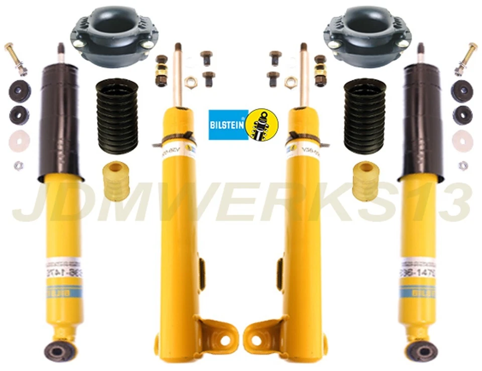 BILSTEIN B6 STRUTS SHOCKS 支柱支架和靴子套件适用于奥迪 S4 S5 2008 09 10-17 — 第 1/1 张图片