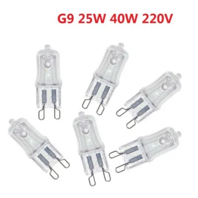 G9 Halogen Bulbs 25w 40w Warm White Filament Lamp Replace High Power Lights - Image 1 of 4