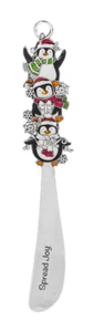 GANZ Kitchen Holiday Spreader Season's Eatings Penguins BRAND NEW EX24123 - Picture 1 of 1