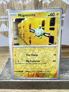 Magnemite 081/165 Common Scarlet and Violet 15 Pokemon TCG Reverse Holo NM - Picture 1 of 6