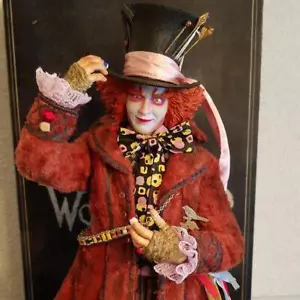 RAH Real Action Heroes MAD HATTER Figure Alice in Wonderland Medicom Toy Japan - Picture 1 of 4
