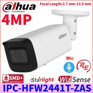 Dahua IPC-HFW2441T-ZAS 4MP 5xZoom Starlight WizSense IP Bullet Camera IR60m SMD+ - Picture 1 of 20