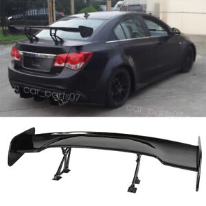For Chevrolet Chevy Cruze 46" Black GT Style Rear Trunk Spoiler Racing GT Wing