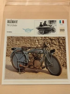 BLERIOT 500 2-CYLINDER 1919 Atlas Ed. 1999 Motorcycles free ship - Picture 1 of 1