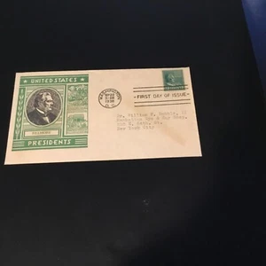 FDC 1938 # 818 STAEHLE CACHET MILLARD FILLMORE 1850-1853 13TH PRESIDENT 13ct USA - Bild 1 von 2
