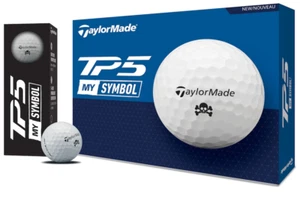 TaylorMade MySymbol TP5 Golf Balls – Customizable, Tour-Level Distance & Spin - Picture 1 of 11