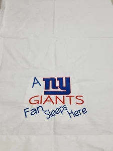 New York GIants Kissenbezug - Fan - Fußball bestickt Kissenbezug - KOSTENLOSER VERSAND - Bild 1 von 1