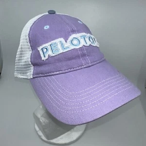 Peloton Colorblock Trucker Hat Pink Meshback Strapback NWT - Picture 1 of 8