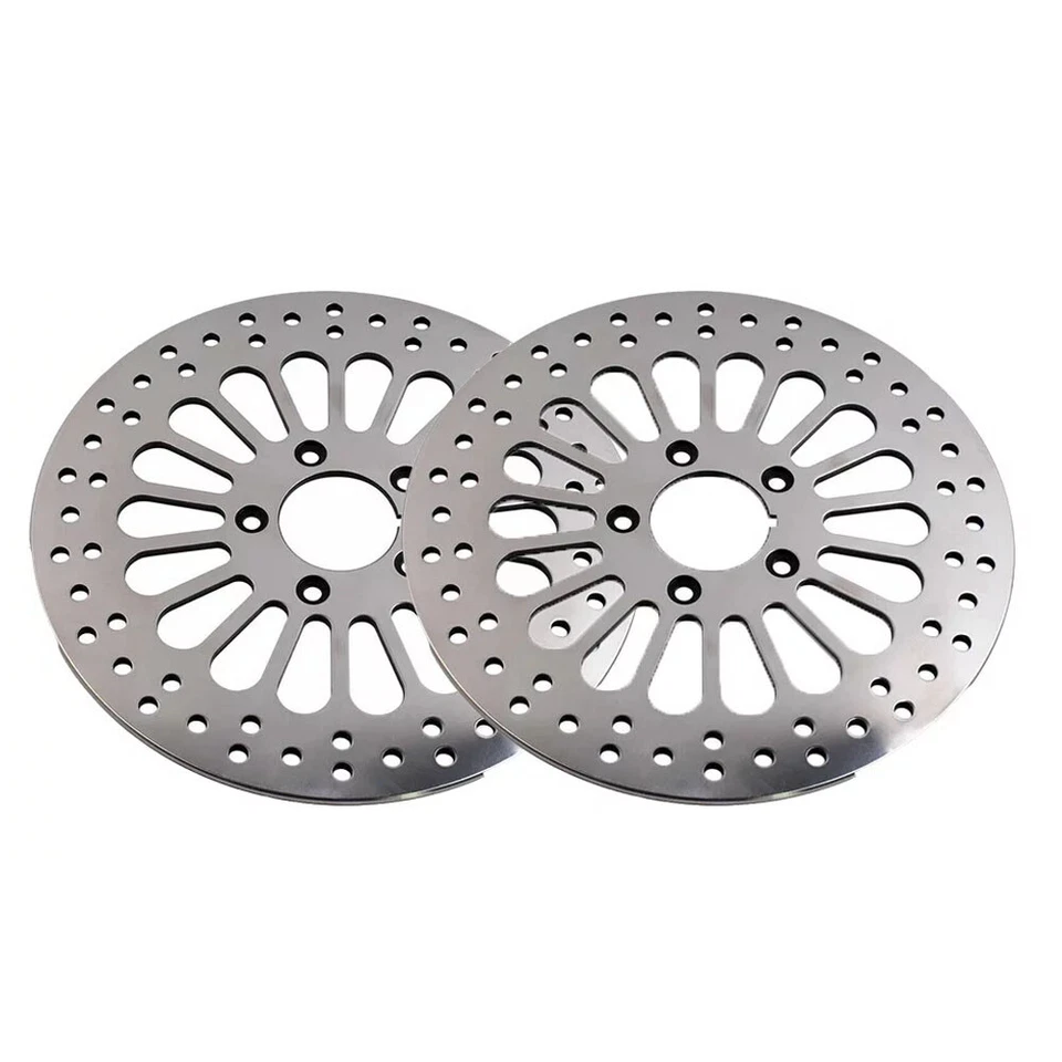 Rotores de freno de 11,5" (delanteros y traseros) para Harley Heritage Touring Dynas Foto 1 de 4