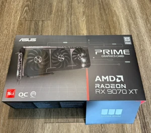 ASUS Prime Radeon RX 9070 XT OC Edition GPU Graphics Card NEW SEALED SHIPS FREE - Picture 1 of 2