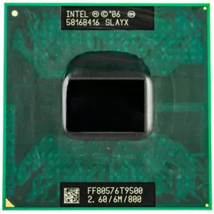 Intel Core 2 Duo T9500 T8300 T9300 processore CPU portatile socket P - Foto 1 di 9