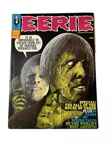 Eerie #20 Warren Horror Comic Book Magazine Reed Crandall Poe House of Usher - Picture 1 of 8