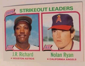 1980 Topps #206 Nolan Ryan / J.R. Richard EXMT - Bild 1 von 2