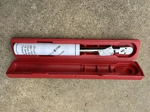 NEW Snap on QD2FR75 -3/8" Dr. Click-Type Flex-Head Torque Wrench with Carry Case - Picture 1 of 4