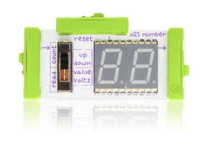 LittleBits o21 Number Bit 650-0141 - Picture 1 of 1
