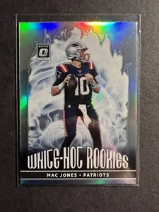 Mac Jones 2021 Optic White-Hot Rookies Holo Silver RC #WHR-3 - Picture 1 of 2