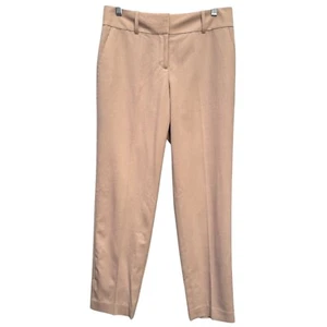 Ann Taylor Größe 4 Viskose/Schurwolle beige mittelhohe Hose Arbeit Karriere Akademie - Bild 1 von 15