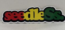 Seedless Clothing Company Logo 7 Rasta Marley 3" x  10.5" Large Sticker 420