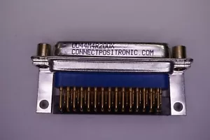 DD44M4R200X Positronic PCB D-Sub Connector Male Pins 44 Pos Right Angle NOS - Picture 1 of 3