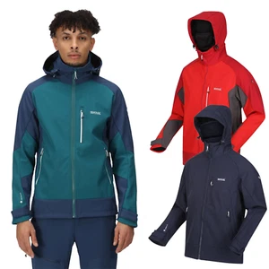Regatta Mens Hewitts VII Softshell Jacket Lined Hooded Outdoor Coat RRP £140 - Picture 1 of 20