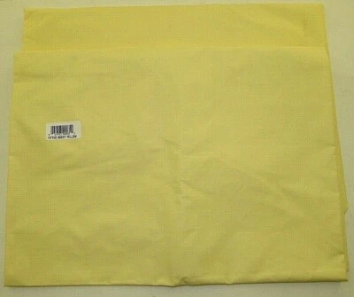 BOB BARKER TWO Twin Fitted Sheets 36"x80"x9" T180 Yellow
