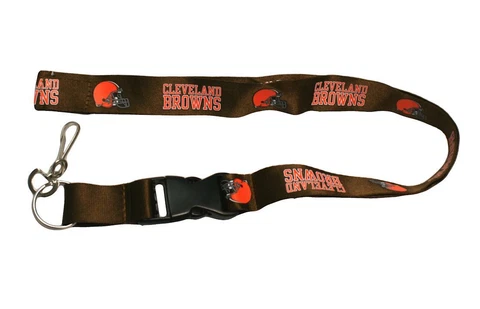 Cleveland Browns NFL Breakaway Lanyard Key Chain Ring Cover