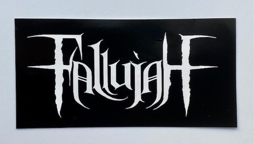 Fallujah Sticker Vinyl Decal Car Bumper Punk Rock 3