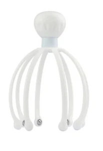 No Brand Octopus Shaped Scalp Massager Tingler With Steel Ball- White - Picture 1 of 4