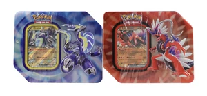 Pokemon Paldea Legends Tin - Set of 2 - (Koraidon ex / Miraidon ex) Factory Seal - Picture 1 of 5