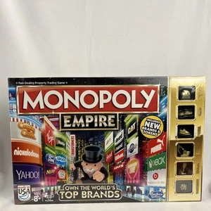 Monopoly Empire Edition Board Game (B5095) New Open Box Gold Tokens Wilson Cat - Picture 1 of 2