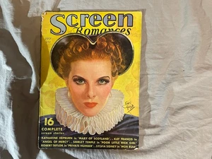 Screen Romances Magazine July 1936 Katharine Hepburn Shirley Temple Kay Francis - Picture 1 of 5